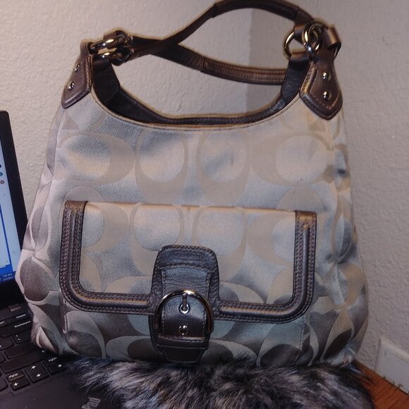 Coach Madison 3- compartment vintage Shoulder bag - Picture 1 of 13